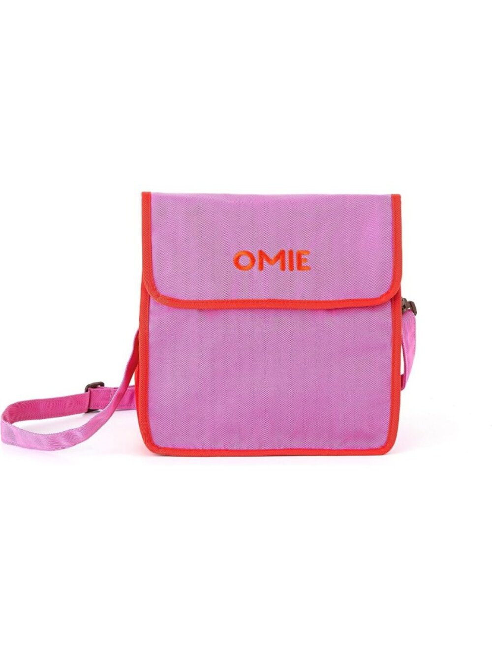 Insulated Lunch Bag with Bottle Holder - Stylish Pink Design for Kids & Adults